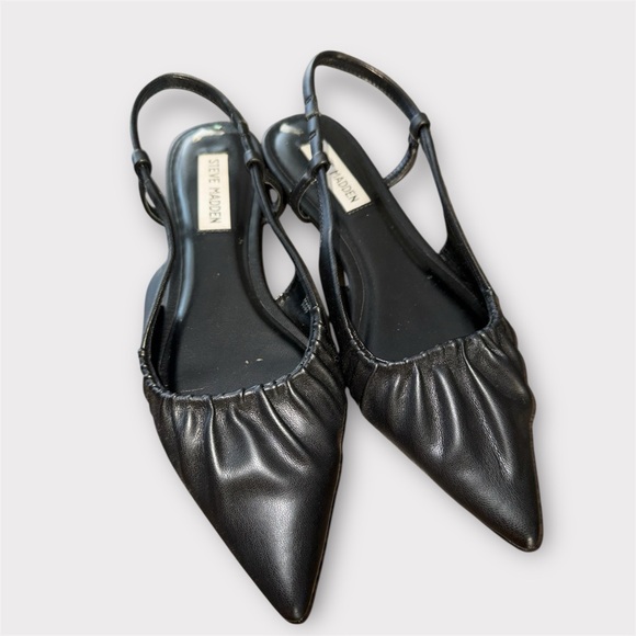 Steve Madden Shoes - Steve Madden Gathered Slingback Flat, 8